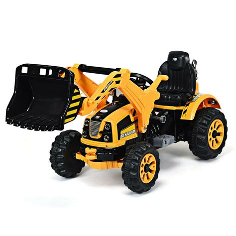 ride on skid steer electric for kids|excavator ride on for kids.